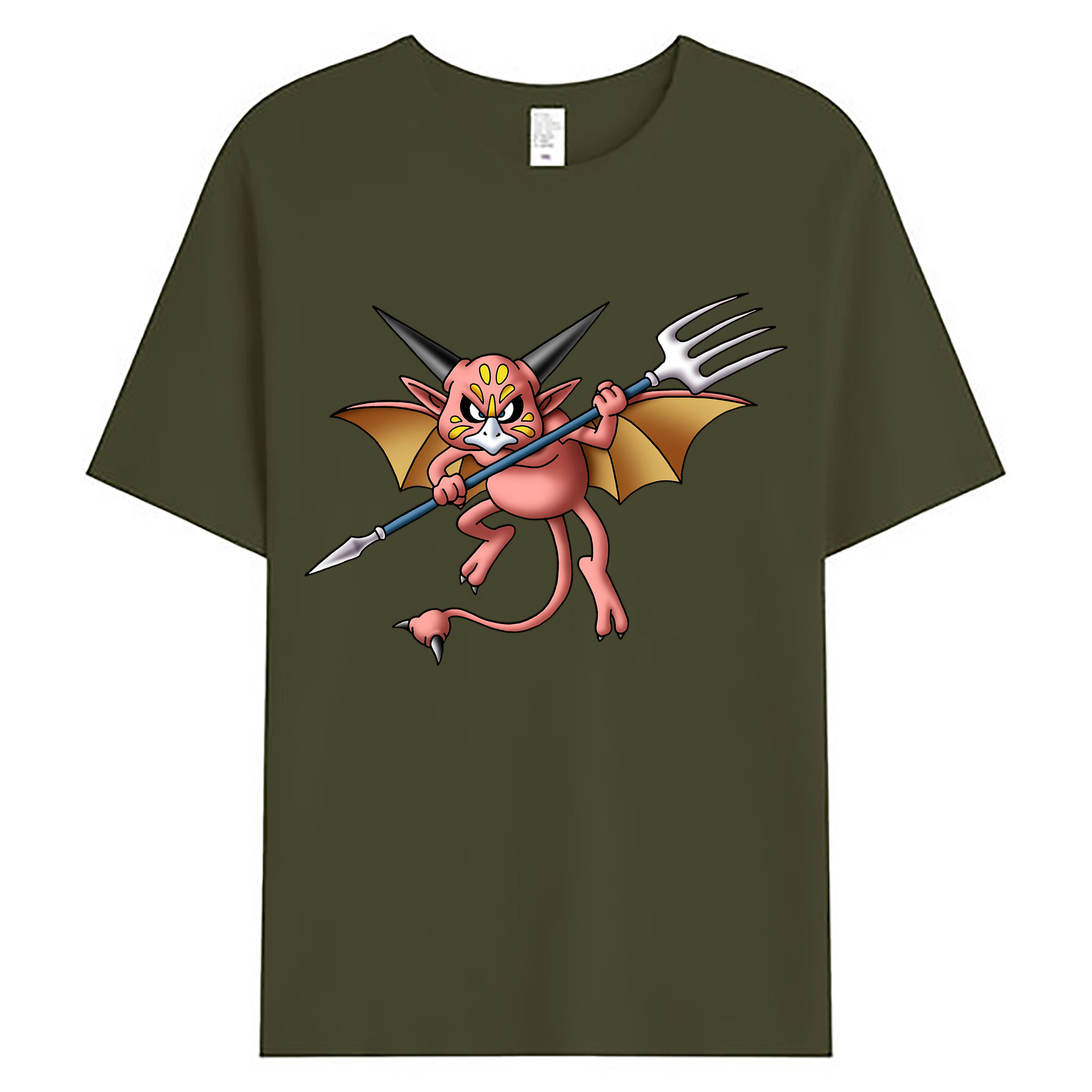 （画像用） ドラゴンクエスト Doragon Kuesuto Dragon Quest 綿100％ メンズ半袖Tシャツ｜肌触りやわらか＆通気性